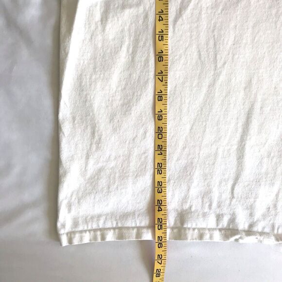 Champion Men T-Shirt Size Medium White Logo Graphic Neon Short Sleeve Cotton EUC - Picture 8 of 8